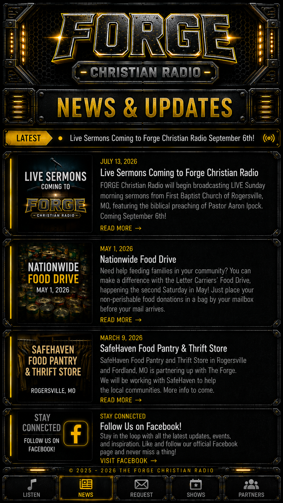 FORGE News